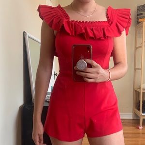 Urban Outfitters Red Romper
